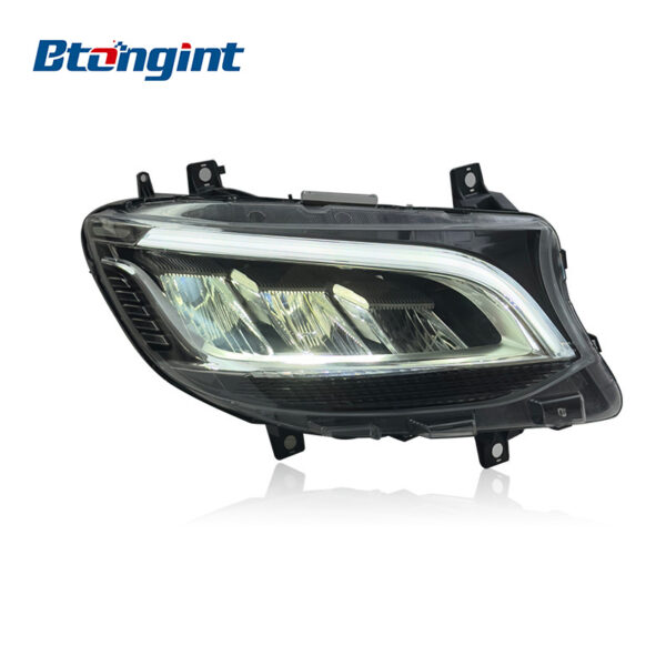 Headlight Assembly For Mercedes‑Benz Sprinter Retrofit LED Upgrade DRL & Turn Signal Headlamp