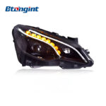 Headlight Assembly For Mercedes‑Benz E‑Class Coupe W207 E200 E260 E300 Old To New Upgrade High‑Spec Headlamp