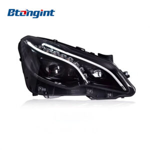 Headlight Assembly For Mercedes‑Benz E‑Class Coupe W207 E200 E260 E300 Old To New Upgrade High‑Spec Headlamp
