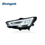 Headlight Assembly For Audi A4L 2017‑2019 Retrofit High‑Spec Matrix LED DRL Headlamp