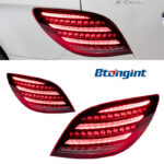 Tail Light Assembly For Mercedes‑Benz R‑Class W251 2010‑2017 Retrofit Maybach‑Style LED Sequential Turn Tail Lamp