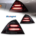 Tail Light Assembly For Mercedes‑Benz C‑Class W203 2000‑2006 Retrofit LED Running Brake Sequential Turn Tail Lamp