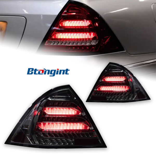 Tail Light Assembly For Mercedes‑Benz C‑Class W203 2000‑2006 Retrofit LED Running Brake Sequential Turn Tail Lamp