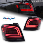 For 2007-2015 Mercedes-Benz GLK Tail Light Assembly, Upgrade LED Running Brake Light Sequential Turn Signal Lamp