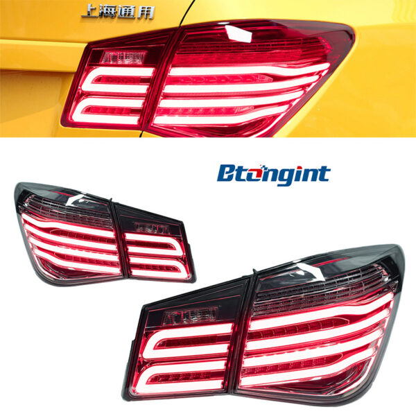 For 2009‑2014 Chevrolet Cruze Tail Light Assembly, Modified Mercedes‑Benz Style LED Rear Tail Lights.