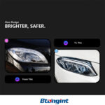 For 2012‑2015 Mercedes‑Benz GLE W166 Headlight Assembly, Upgrade LED Lens Headlight & Daytime Running Light