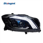 For 2012‑2015 Mercedes‑Benz ML W166 Headlight Assembly, Upgrade Maybach‑Style LED DRL Sequential Turn Signal