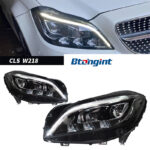 For 2012‑2017 Mercedes‑Benz CLS W218 Headlight Assembly CLS260 CLS320 Upgrade High‑Spec LED Headlamp