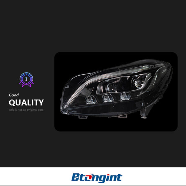 For 2012‑2017 Mercedes‑Benz CLS W218 Headlight Assembly CLS260 CLS320 Upgrade High‑Spec LED Headlamp