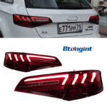 For 2013‑2019 Audi A3 Sportback Tail Light Assembly Upgrade LED Sequential Turn Signal, Old To New Rear Lamp Retrofit