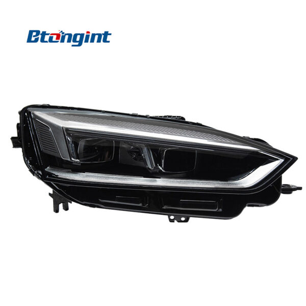 For 2017‑2020 Audi A5 Headlight Assembly Retrofit LED Projector Headlamp, DRL & Sequential Turn Signa