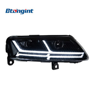 For 2005‑2011 Audi A6L C6 Headlight Assembly Retrofit, Scanning Sequential DRL, LED Projector Head Lamp
