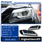 For 2006‑2015 Audi Q7 Headlight Assembly Retrofit, LED Laser Projector Headlamp, DRL & Sequential Turn Signal