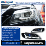 For 2006‑2015 Audi Q7 Headlight Assembly Retrofit, LED Laser Projector Headlamp, DRL & Sequential Turn Signal