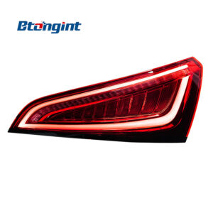 For 2008‑2017 Audi Q5 Old‑to‑New Upgrade Tail Light Assembly, LED Light Guide Running & Brake Rear Lamp
