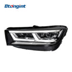 For 2009‑2018 Audi Q5 Headlight Assembly Retrofit, New Q5L‑Style Matrix LED Headlamp with Daytime Running Light