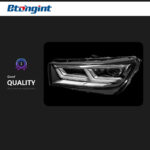 For 2009‑2018 Audi Q5 Headlight Assembly Retrofit, New Q5L‑Style Matrix LED Headlamp with Daytime Running Light