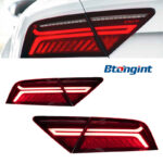 For 2011‑2018 Audi A7 Tail Light Assembly Retrofit Upgrade, LED Sequential Turn Signal Rear Lamp with Reverse Light