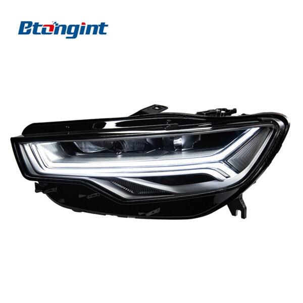 For 2012‑2015 Audi A6L C7 Headlight Assembly Retrofit Upgrade, LED Projector Headlamp