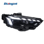 Headlight Assembly For Audi A3 2013‑2020, RS‑Style Retrofit LED Lens Headlamp With Sequential Running Turn Signal