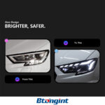 Headlight Assembly For Audi A3 2013‑2020, RS‑Style Retrofit LED Lens Headlamp With Sequential Running Turn Signal