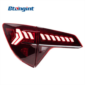 Taillight Assembly For Honda Vezel 2015‑2021, Audi‑Style Modified LED Sequential Turn Signal & Brake Lamp