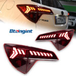 Taillight Assembly For Honda Vezel 2015‑2021, Audi‑Style Modified LED Sequential Turn Signal & Brake Lamp
