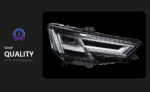 Headlight Assembly For Audi A4 B9 / A4L 2017‑2019 Retrofit LED Headlamp, Sequential Turn Signal
