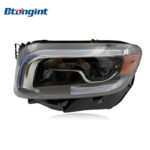 OEM US‑Spec LED Headlight Assembly With Amber Marker For 2021 Mercedes‑Benz GLB‑Class W247, Original Used Front Headlamp