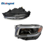 OEM US‑Spec High‑Spec LED Headlight Assembly With Amber Marker For 2021 Mercedes‑Benz GLB‑Class W247, Original Used Front Headlamp