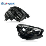 OEM US‑Spec LED Headlight Assembly With Amber Marker For Mercedes‑Benz E‑Class W213 E200 E260 E300, Original Used Front Headlamp, Direct Factory Sale