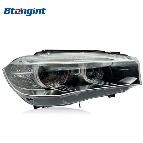 OEM US‑Spec LED Headlight Assembly With Amber Marker For 2015 BMW X5 F15, Original Used Front Headlamp
