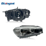 OEM US‑Spec LED Headlight Assembly With Amber Marker For 2015 BMW X5 F15, Original Used Front Headlamp