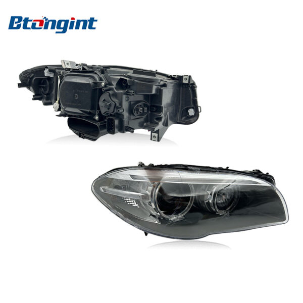 OEM US‑Spec Headlight Assembly With Amber Marker For 2015 BMW 5‑Series F10 525 530, Original Used Front Headlamp