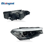 OEM US‑Spec LED Headlight Assembly With Amber Marker For 2018 BMW 5‑Series G30 525 530, Original Used Front Headlamp