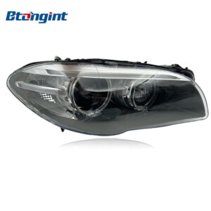 OEM US‑Spec Headlight Assembly With Amber Marker For 2015 BMW 5‑Series F10 F18 520 523 525 530 535, Original Used Front Headlamp