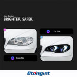 Suitable for 07‑13 BMW X5 E70 Headlight Assembly, Modified LED Lens Headlights with DRL & Turn Signals