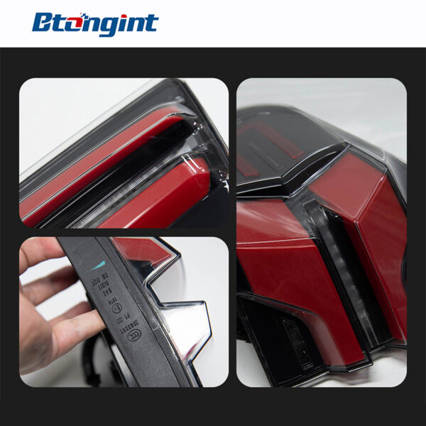 Fits 07‑13 BMW X5 E70 Tail Light Assembly, Modified LED Taillight with Sequential Turn Signal & Brake Light