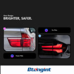 Fits 07‑13 BMW X5 E70 Tail Light Assembly, Modified LED Taillight with Sequential Turn Signal & Brake Light