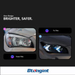 Fits 11‑15 BMW X1 E84 Headlight Assembly, Modified LED Projector Headlamp with Arrow‑Style Turn Signal & DRL