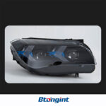 Fits 11‑15 BMW X1 E84 Headlight Assembly, Modified LED Projector Headlamp with Arrow‑Style Turn Signal & DRL