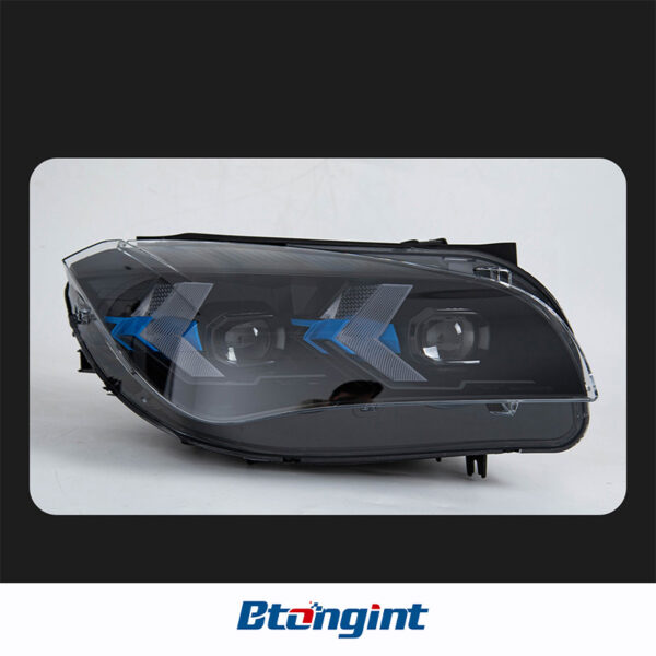 Fits 11‑15 BMW X1 E84 Headlight Assembly, Modified LED Projector Headlamp with Arrow‑Style Turn Signal & DRL