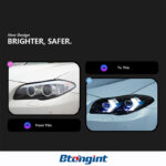 Fits 11‑17 BMW 5 Series F10 Headlight Assembly, Modified Arrow‑Style LED Projector Headlamp with Sequential Turn Signal