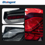 Dragon Scale LED Tail Light Assembly for 2013-2019 BMW 3 Series F30 F35, Sequential Turn Signal