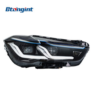 LED Projector Headlight Assembly for 2016-2019 BMW X1 F48 F49, DRL, Sequential Turn Signal.