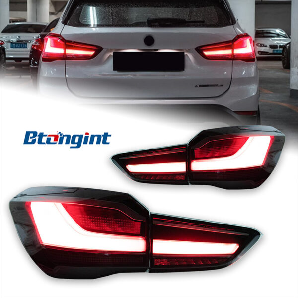 LED Tail Light Assembly for 2016-2019 BMW X1 F48 F49, Running Light, Turn Signal, Brake Light, Reverse Lamp