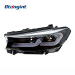 New Style LED DRL Sequential Headlight Assembly for 2017-2021 BMW 5 Series G30
