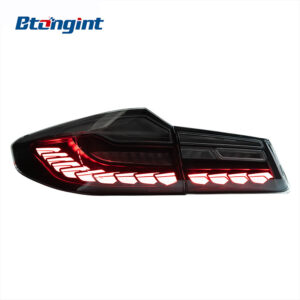 Dragon Scale LED Tail Light Assembly with Sequential Brake & Turn Signal for 2018-2020 BMW 5 Series G30/G38