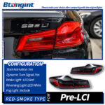 Dragon Scale LED Tail Light Assembly with Sequential Brake & Turn Signal for 2018-2020 BMW 5 Series G30/G38