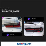 Tail Light Assembly for BMW 3 Series G20 G28 2019-2022, Modified Laser LED Taillight with Sequential Turn Signal